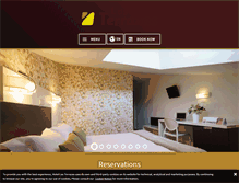 Tablet Screenshot of lasterrazashotel.com